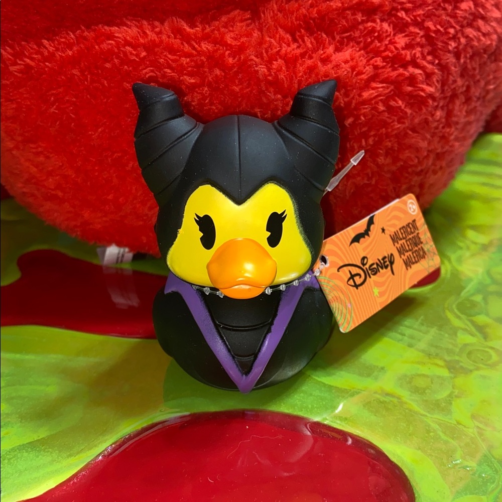 2/$10 bundle Disney maleficent Villain Rubber Duck